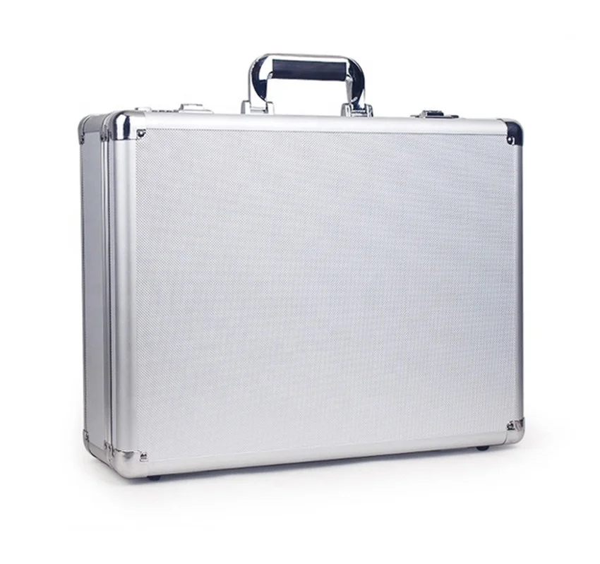 high quality durable silver aluminum case for equipment carrying