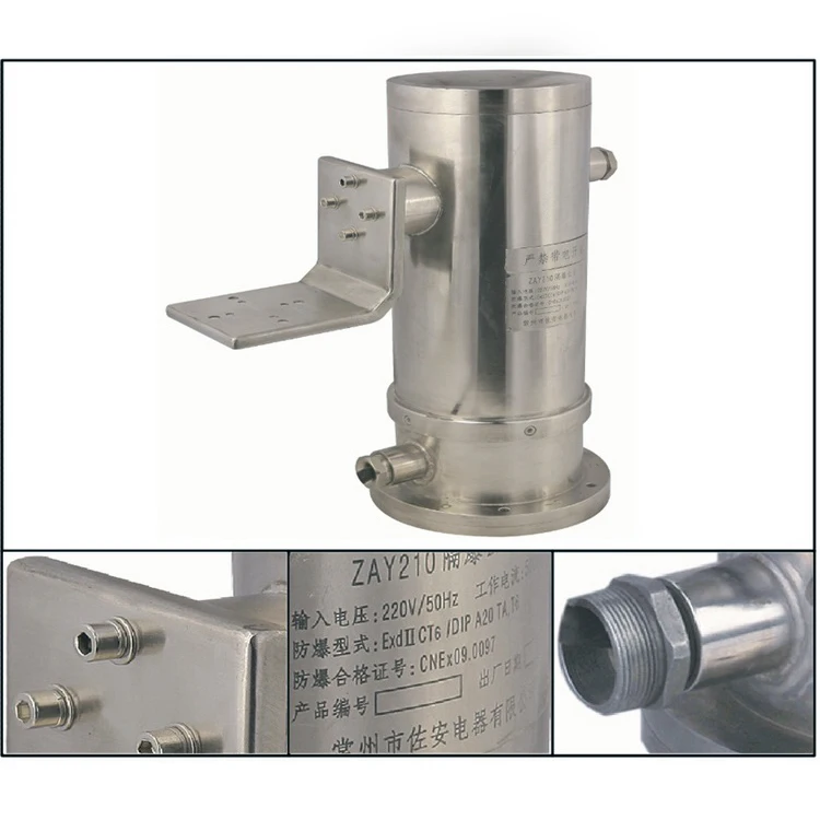 Explosion proof Stainless Steel Stepper Motor Pan Tilt