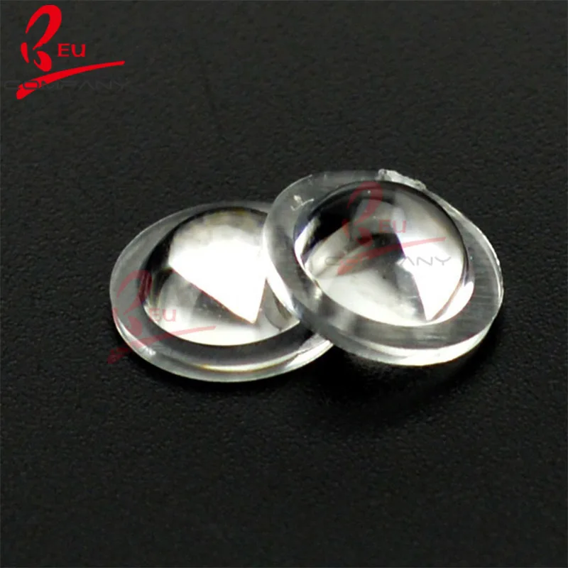 Plastic LED lens Diameter 11 mm Double convex optical lens 1W 3W Reflector Lenses
