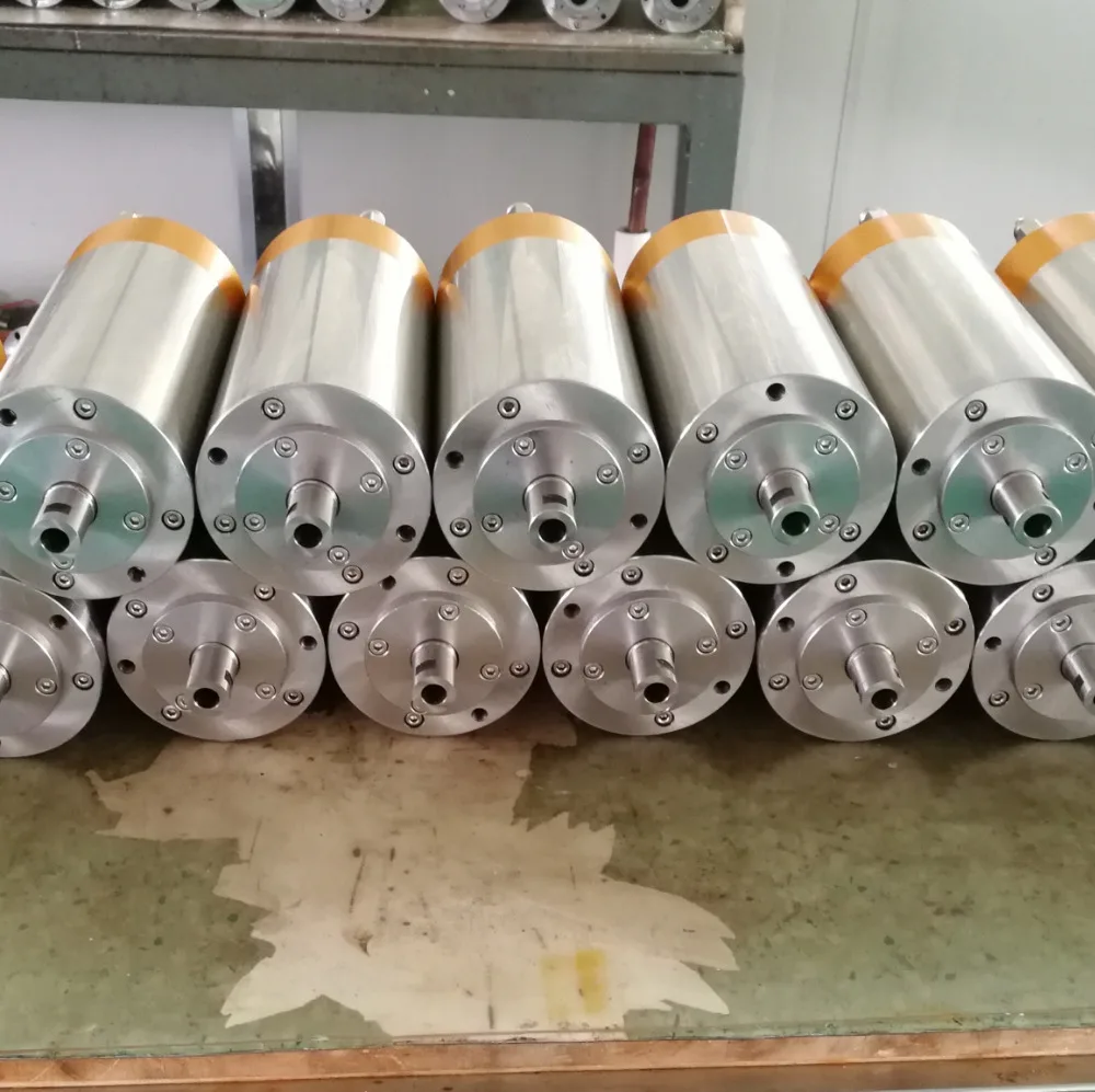 
JGD-80 1.5kw 60000rpm ER11 high frequency hf spindle motor with inverter water pump 