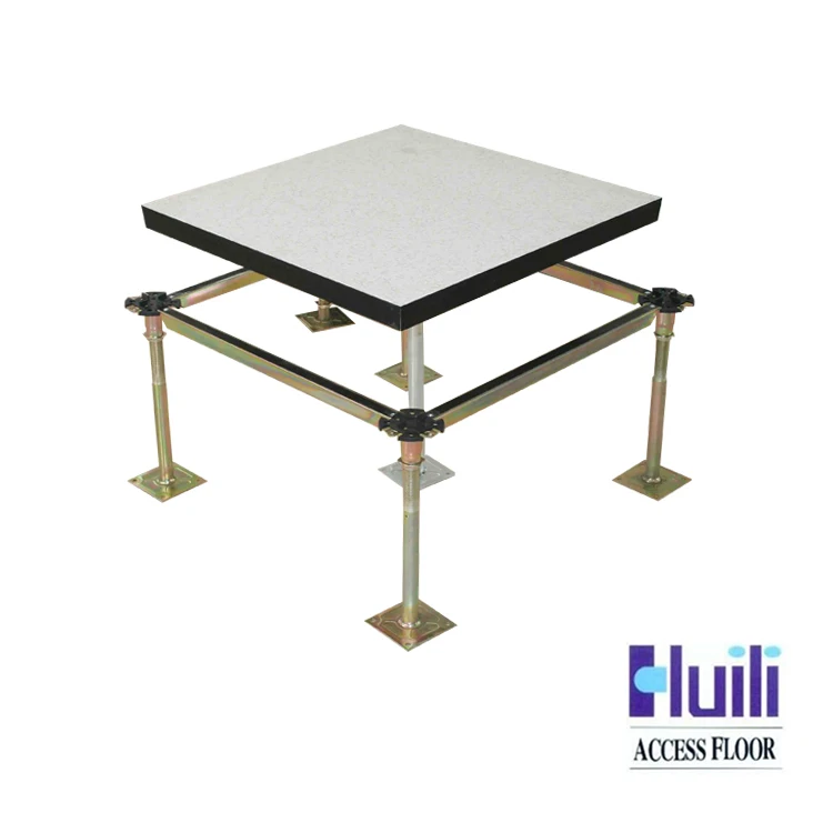 P-EC PVCFinish Antistatic Calcium Sulphate Raised Floor/Access Floor Panel with PVC Band Edge