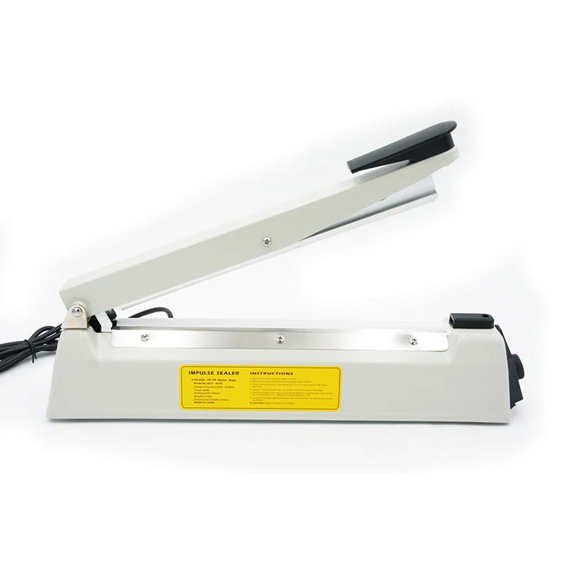 300mm Iron & Plastic Manual Hand Impulse Sealer Impulse Heat Plastic Bag Sealer
