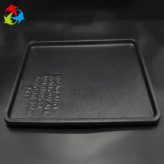 Existed Mold Black ABS Plastic Rabbit Bird Cage Trays