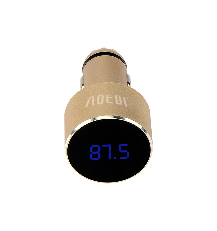 High Power Bluetooth Car Mp3 Player Mini Design Fm Transmitter Automotive Radio Bluetooth-enabled,mp3 Player Usb V4.0 + EDR A2DP
