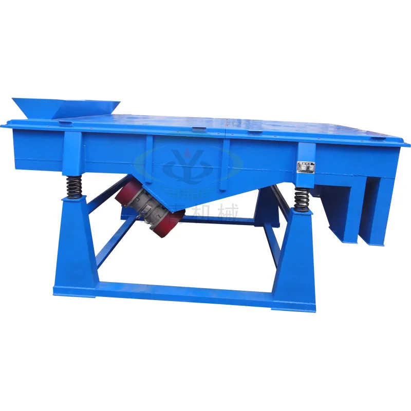 linear vibrating screen equipment for earth soil/dirt