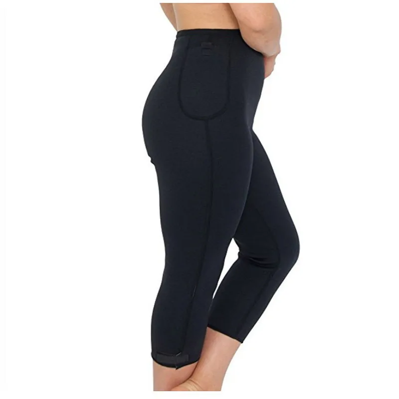 Hot Sale Elastic Fat Burner Weight Loss Slimming Pants Neoprene Sauna Body Shape Pants