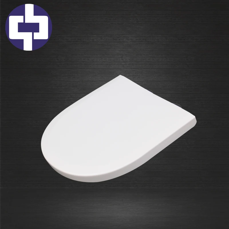 UF /ABS/PP material automatic toilet seat cover Slow-Close Toilet Seats Feature and Closed Front Toilet Seat Type wc cover