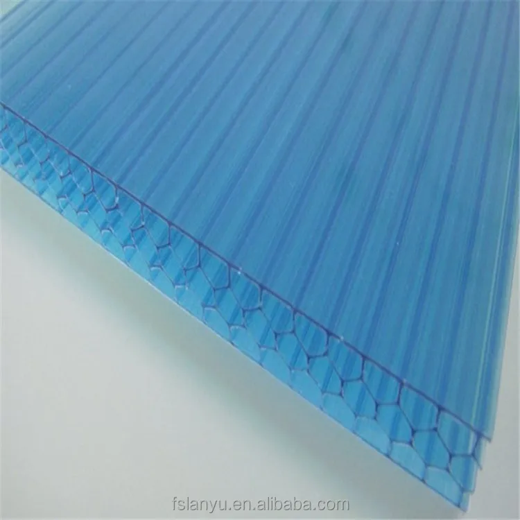 
stadium roof material 5mm Polycarbonate hollow board 