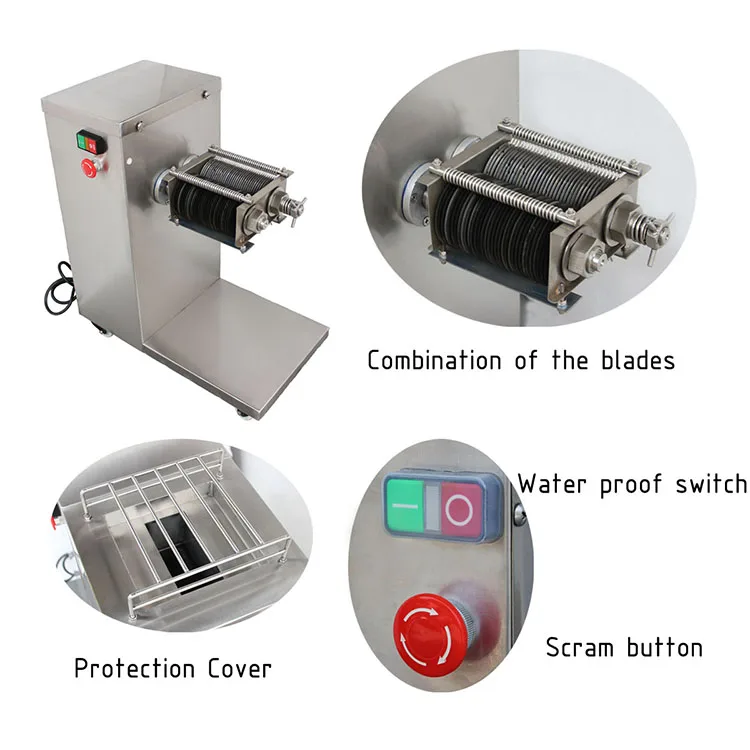 High Efficiency Steak Cutting Machine Meat Slicer Commercial