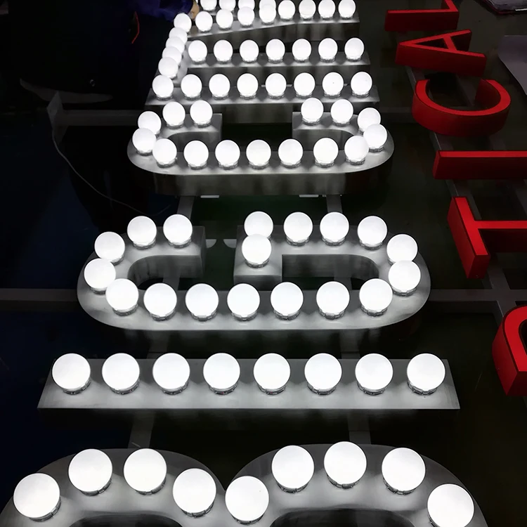  Индивидуальный дизайн светодиодные лампы адресный знак 3D Знак шатра