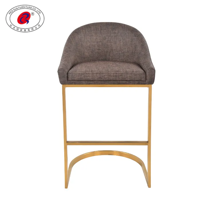 High Top Cheap Kitchen Chair Stool Bar for Sale Factory Supplying Modern Stainless Steel Commercial Industrial Luxury Metal