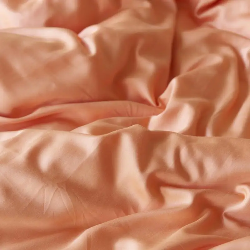 Oeko tex стандартная сатиновая Органическая Бамбуковая лиоцелловая ткань