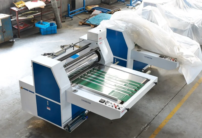 
YFME-720 user manual laminating machine paper packaging thermal paper plastic film laminating machine 