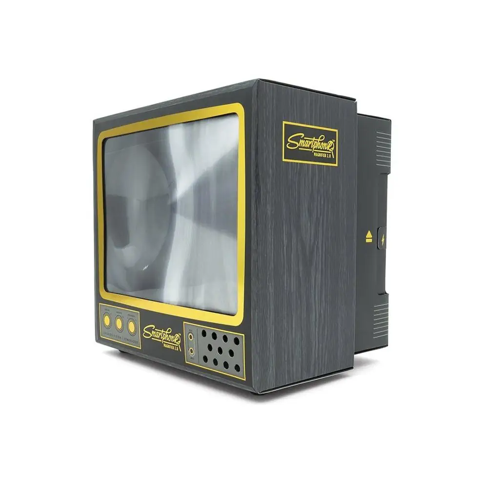 Portable Vintage Digital TV Mobile Phone Screen Magnifier Foldable Stand For Cell Phones