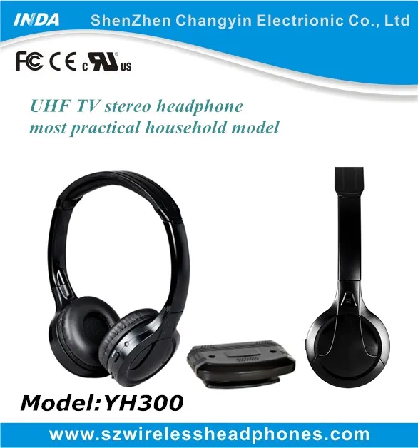cheap simple style TV wireless headphones