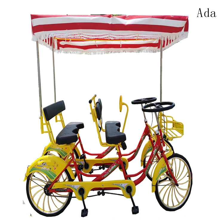 4-колесный велосипед, способный преодолевать Броды для 4 человек тандем велосипед/детскй 4-колесный велосипед для взрослых/Высокое качество велосипедные шлемы для 4 тандемный велосипед