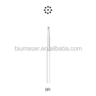 Sterilized Microblading Needles Semi Permanent Makeup Microblading Round Eyebrow Shading Needle Eyebrow Tattoo, Hair Stroke
