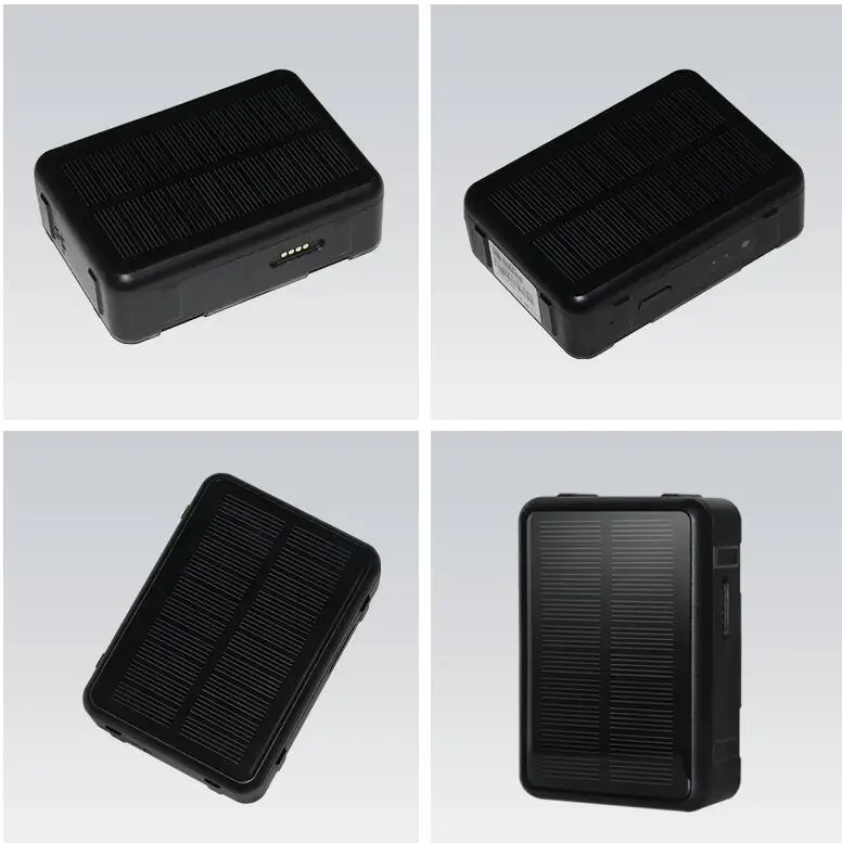 V34 Waterproof IP67 small pets gsm tracker solar power gps pet tracker collar with app