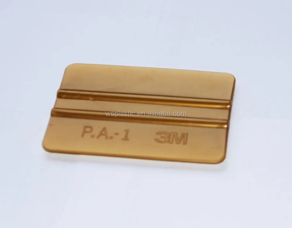 
high quality gold plastic squeegee for car film tool 