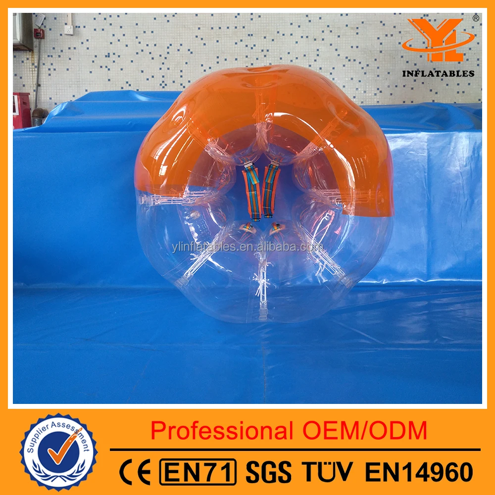High Quality TPU Sport Bubble Football ,Bubble Soccer for Sale, Inflatable Body Bumper Ball for Adult