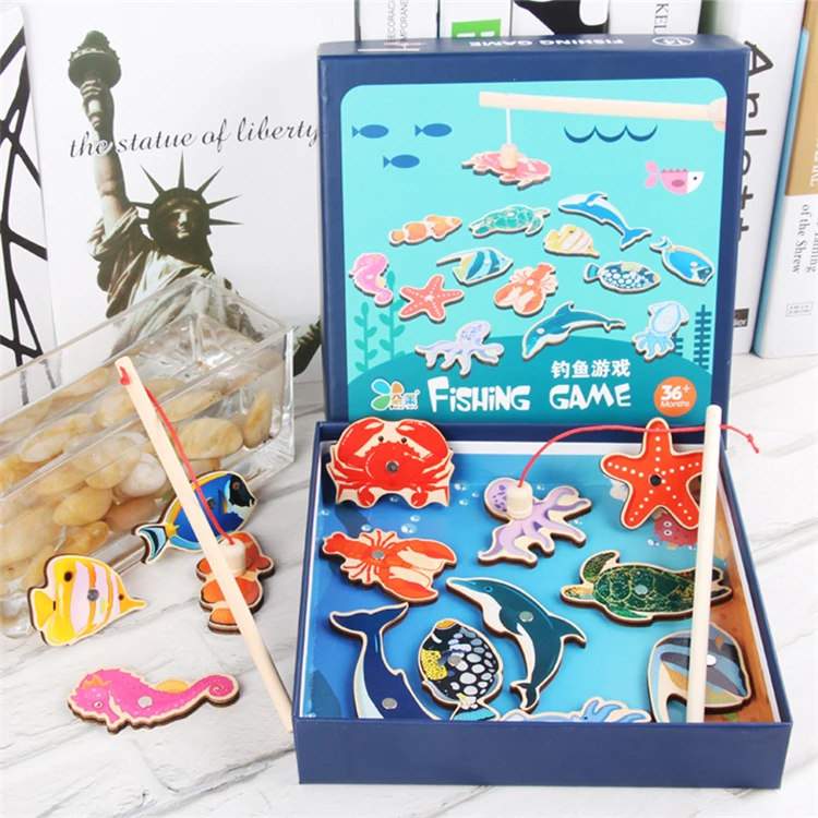
Funny fishing game toy for kids to improve Cognition ability 