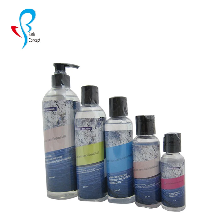 
Water based personal sex lubricant oil and gel OEM 