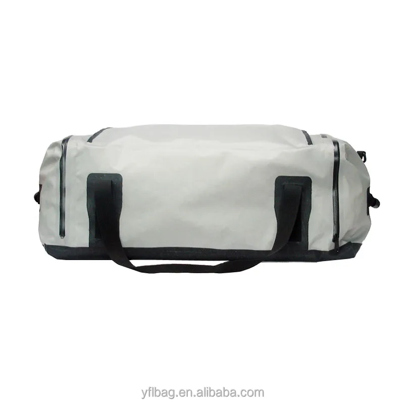 Large Capacity Waterproof Travel Bag Sports Style Nylon TPU Belt Custom Pattern Waterproof Zipper Gym Use