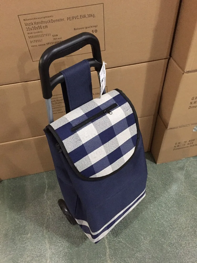 fashion shopping carts  folding shopping trolley bag