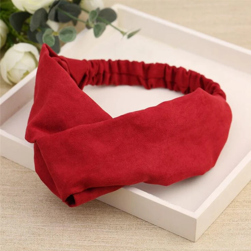 
2018 New Arrival Popular high quality hair band women cotton sport girl yoga headband wholesale 
