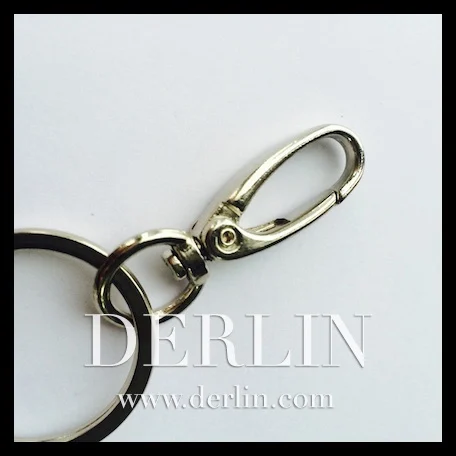 Customised Rubber Patch Silicon Label Key Chain Keyring
