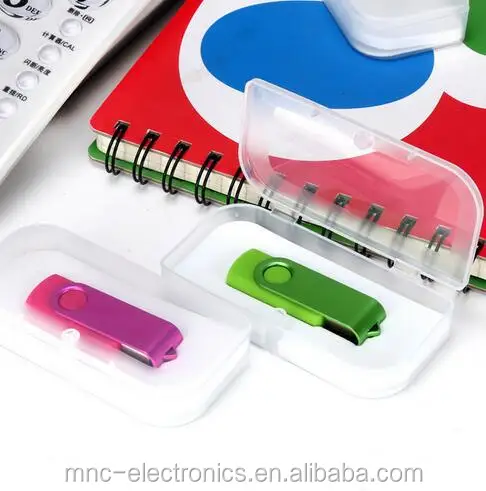 Low price promotional gift PayPal acceptable colorful plastic material twister OEM logo branded 2GB usb flash memory disk on key