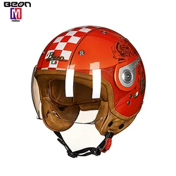 2022 BEON Open face casco moto types of safety motorcycle helmet capacetes de motociclista stylish helmet,cycling Helmet