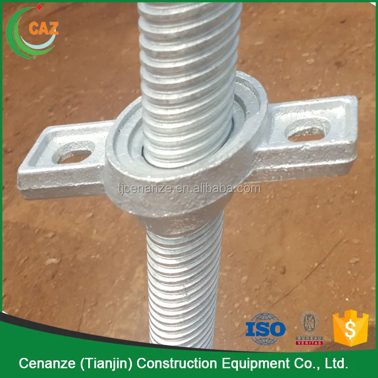 
scaffolding material weight jack size screw base jack 