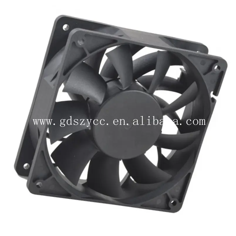 120mm 12038 DC 12 volt 5000RPM 160CFM industrial cooling fan 120*120