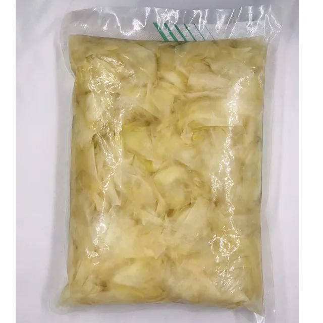 OEM 1 kg packing white sushi pickled ginger