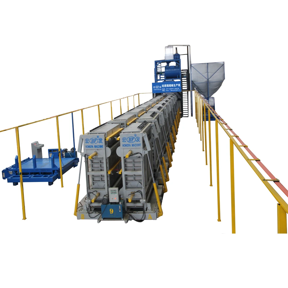 Calcium Silicate Faceplate Wall Panel/Polystyrene Particle Concrete Wallboard Making Machine