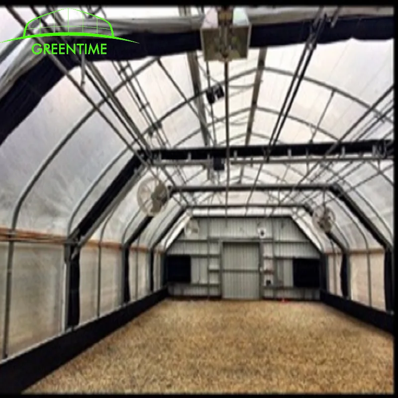 Hoop House Light Deprivation Blackout Greenhouse / Agricultural Greenhouse