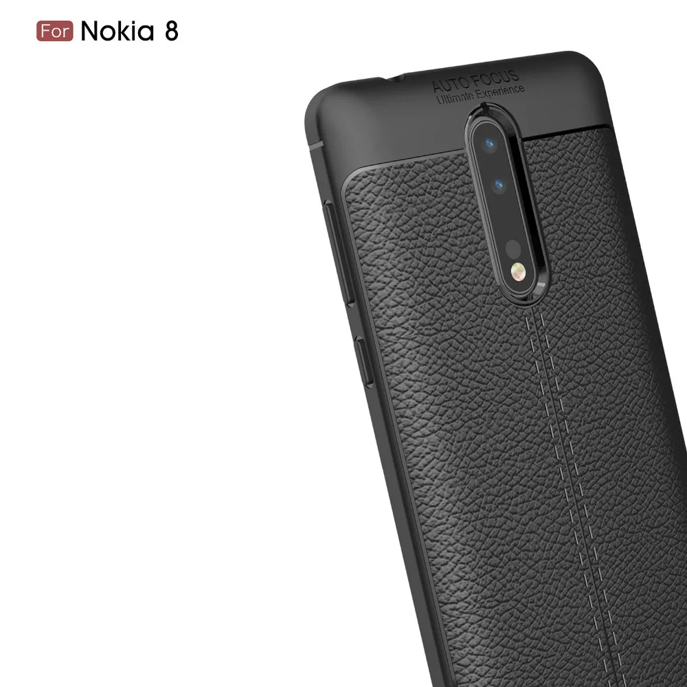 Новый завод прибытия ТПУ защитный мобильный телефон Обложка чехол для Nokia 8