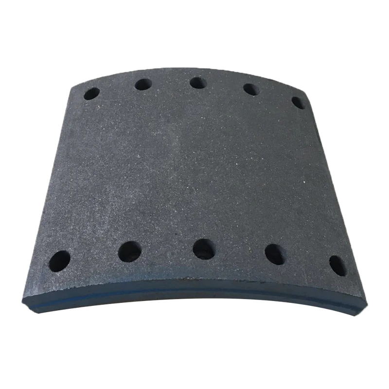 Excellent quality heavy truck spare part brake lining brake pad