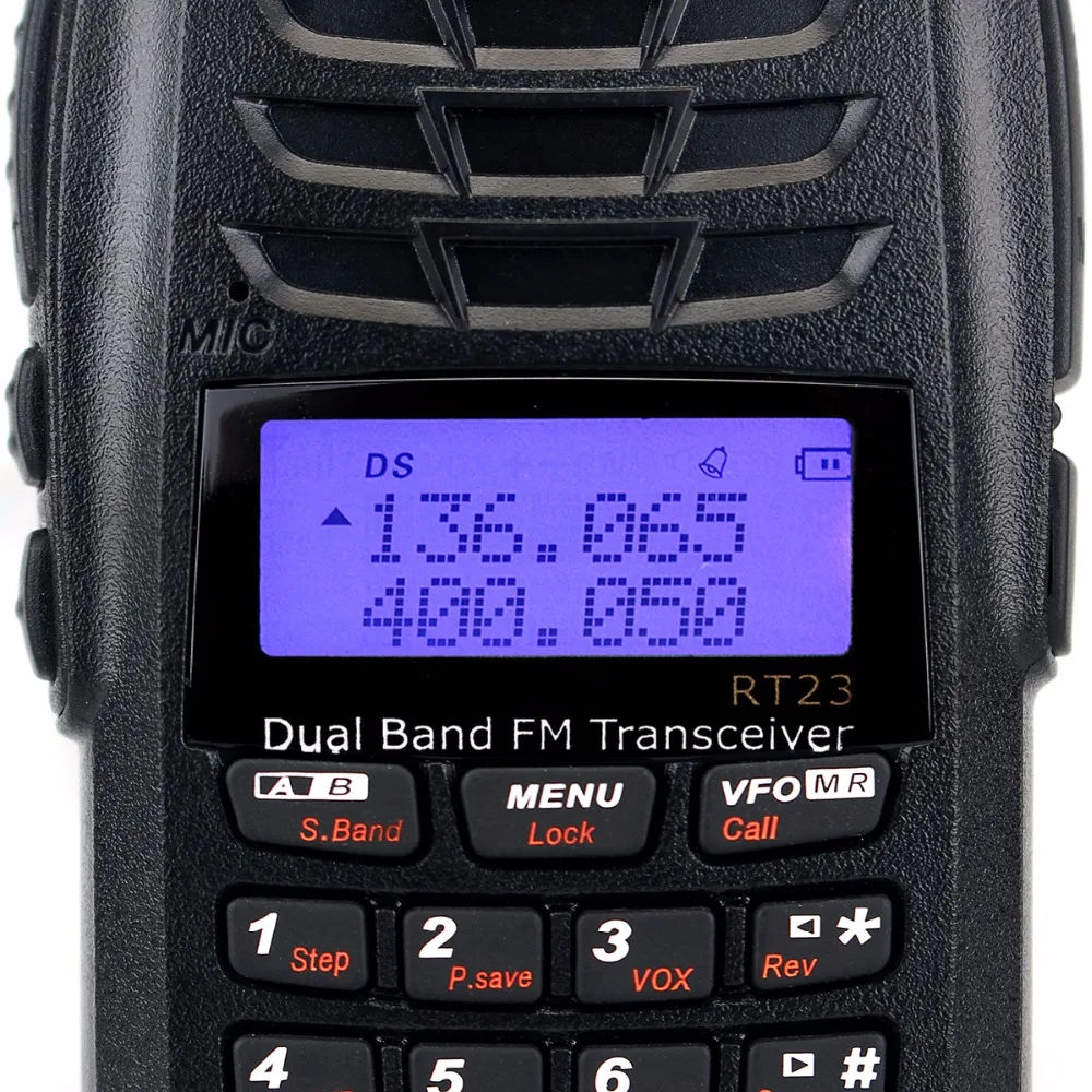 2017 Retevis RT23 Dual PTT Dual Receive Dual Band UHF VHF Cross-Band Repeater Radio Transceiver