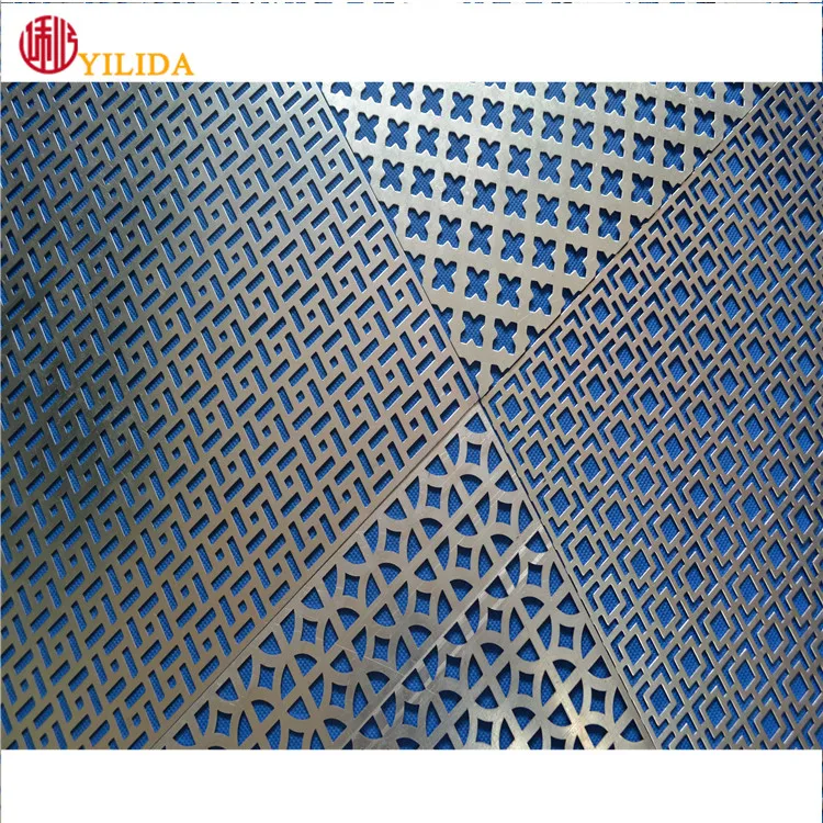Decorative aluminum perforated metal sheet