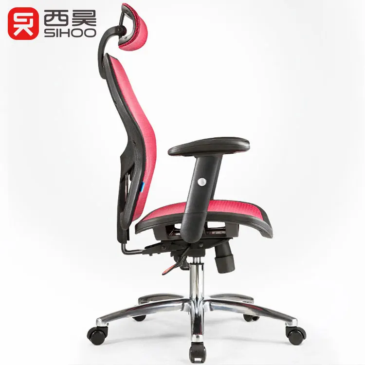 Высокое качество Прочный Поворотный эргономичный исполнительный Регулируемый офисный стул с колесами