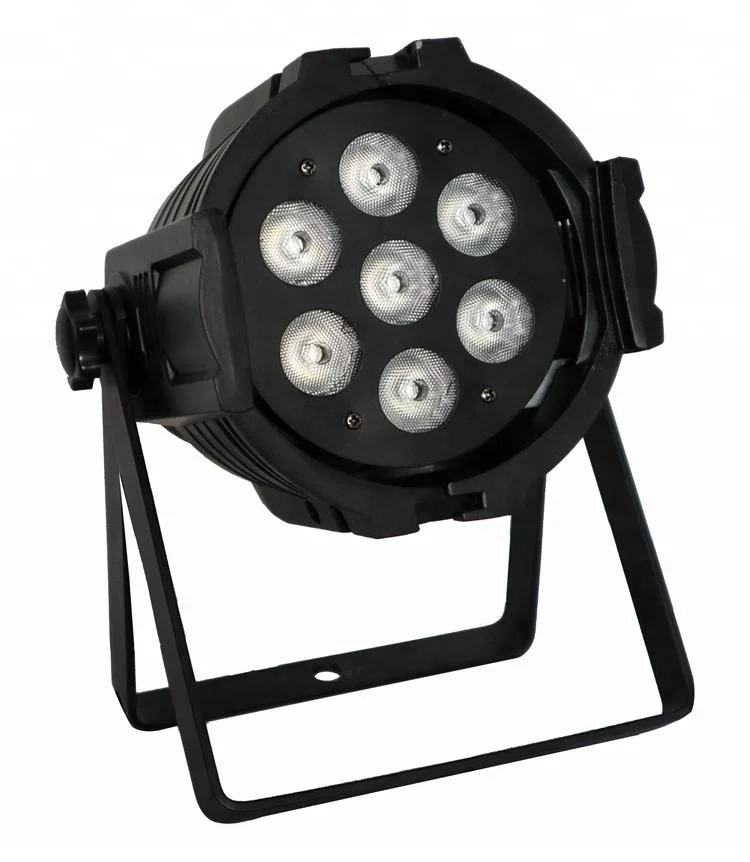 7x12Watt 7x12 Watt 4-in-1 Tough Par38 Cans Pro Nightclub DJ KTV Party Truss 7x12W RGBW 4in1 LED Mini Par Light