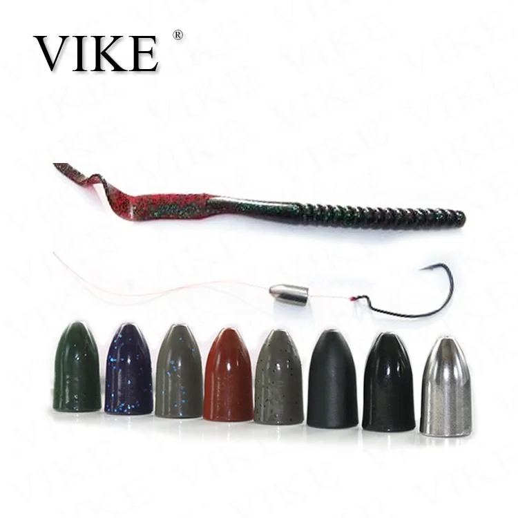 Wholesale Cheap Tungsten Bullet Fishing Sinkers