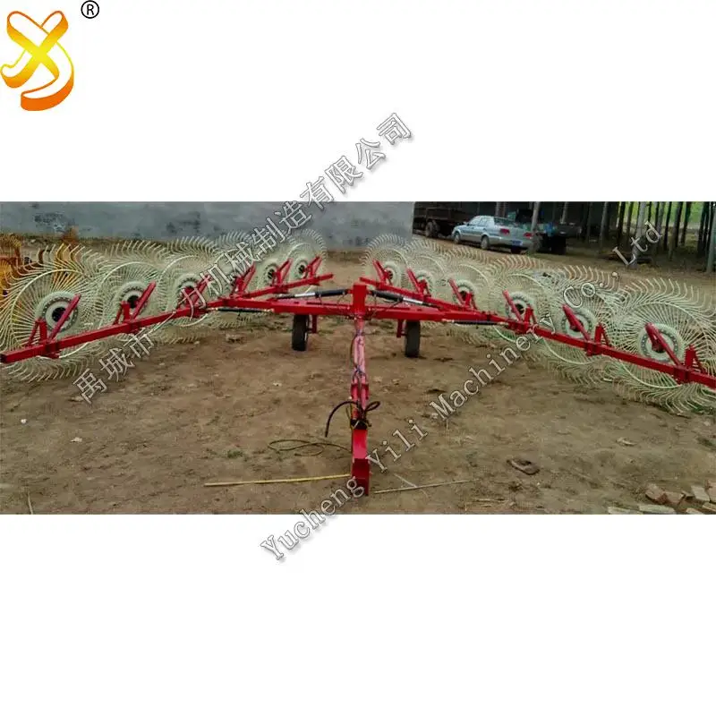 finger wheel hay Rake  factory sales