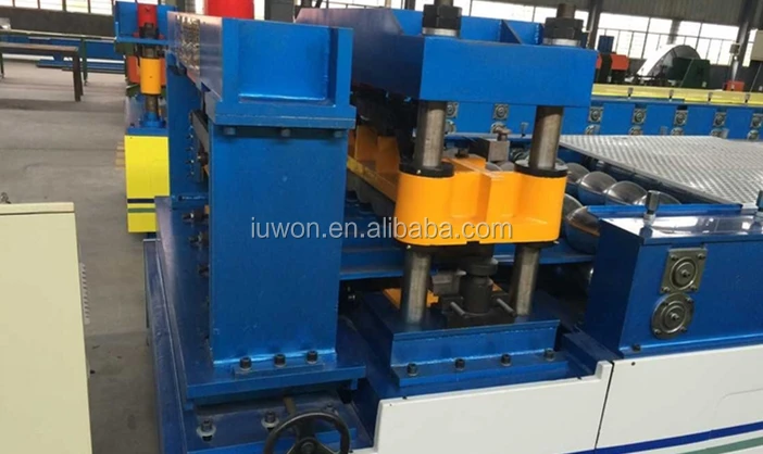 
Automatic Metal Roof Panel Coloured Steel Sheet Tile Roll Forming Production Line 