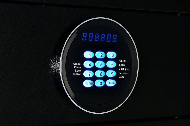 
laser cutting diversion safes wholesale digital electronic gun safe box compact safe box 