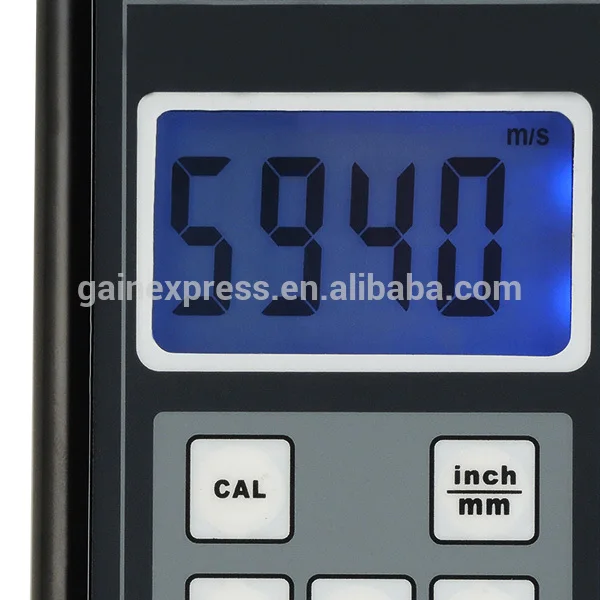 TM-8818 чугунных труб пвх красной меди кварцевого стекла анализатор толщины 0.9~400mm диапазон ультразвуковой толщиномер метр