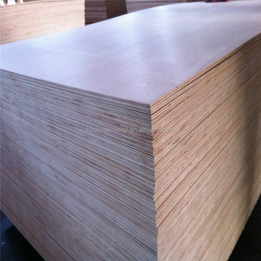 4mm 6mm 9mm 12mm 15mm 18mm thick bintangor plywood for packing