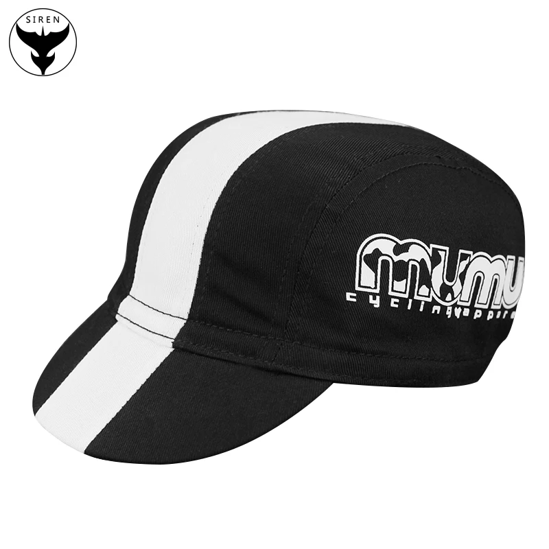 Wholesale Printing Cotton Bike Bicycle Cap Design Your Own Custom Cycling Cap